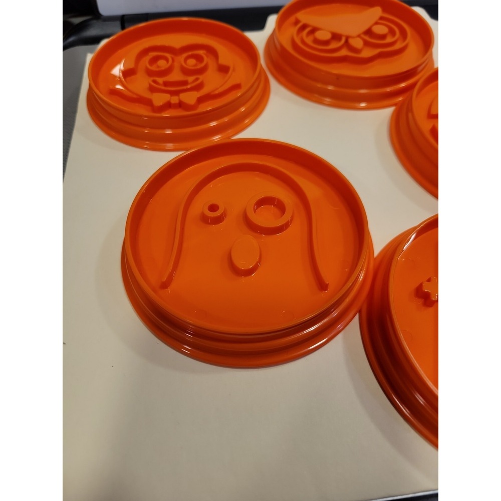PAMPERED CHEF HALLOWEEN COOKIE CUTTERS 1598 SET OF 7 RETIRED NEW